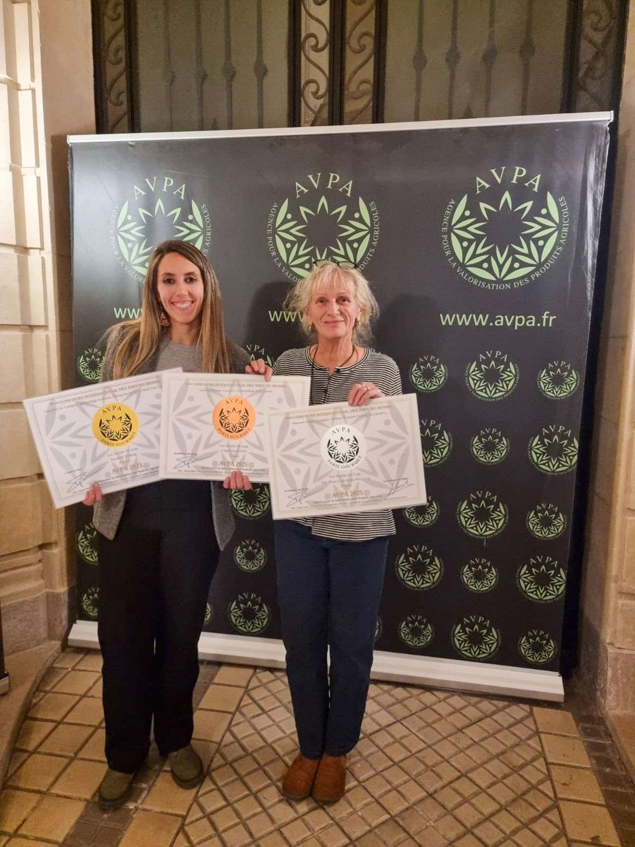 Chloé Kuhlmann, co-gérante des Jardins de Gaïa et Arlette Rohmer, fondatrice des Jardins de Gaïa 